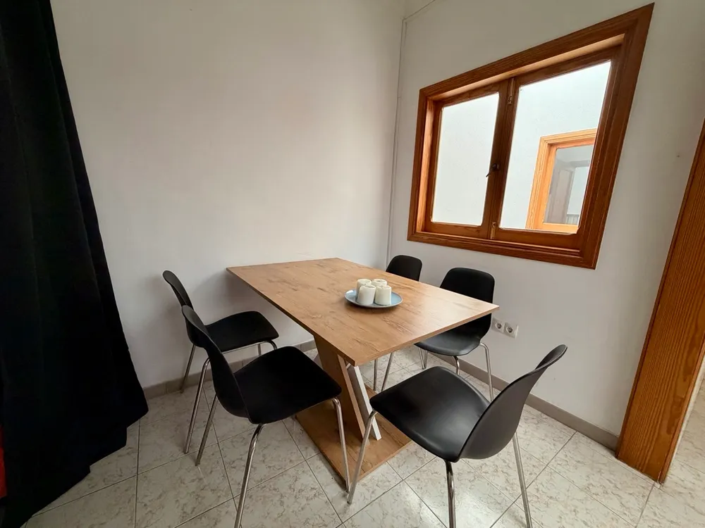 Dining area at U32 Headquarter - table, candles
