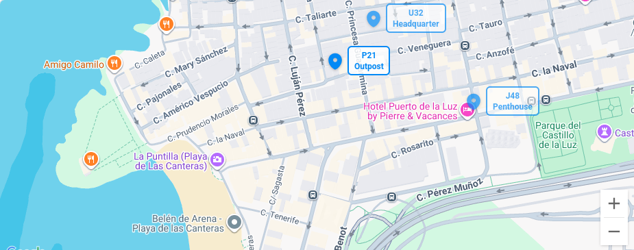 Google Maps Sport Coliving Las Palmas